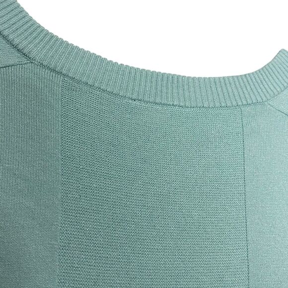 AG Adriano Goldschmied Sweater Mens M Blue V-Neck Vented Golf Preppy Green Label - Picture 9 of 11